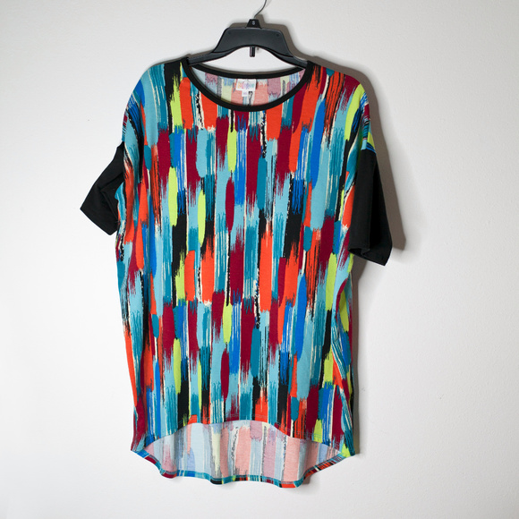 LuLaRoe Colorful Irma Top XS - Picture 1 of 1
